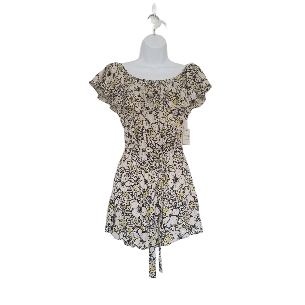 Forever21 off shoulder floral mini dress Medium